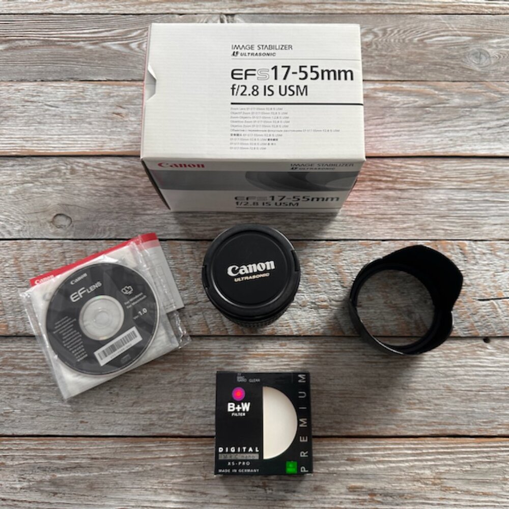 Canon 17-55mm  f/2.8 USM lens